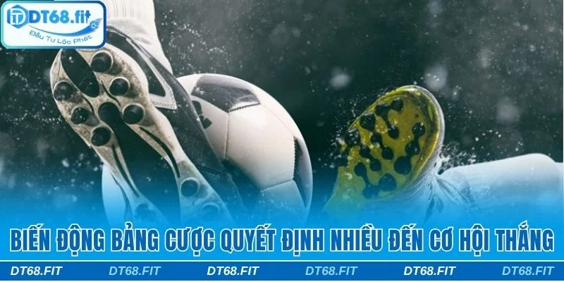 Biến động bảng cược quyết định nhiều đến cơ hội thắng
