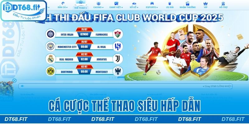 Cá cược thể thao siêu hấp dẫn