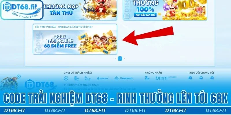 Code trải nghiệm DT68