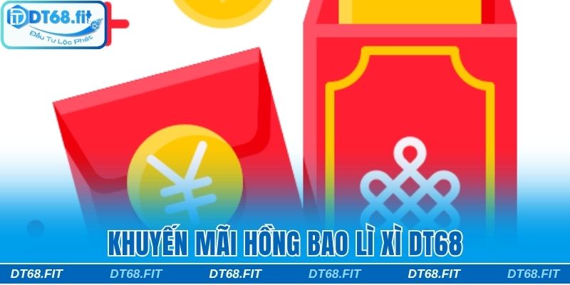 Hồng bao lì xì DT68