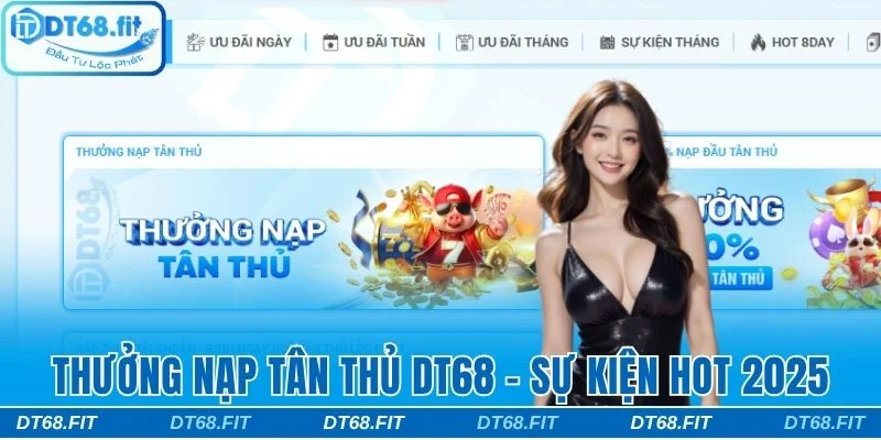 Thưởng nạp tân thủ DT68