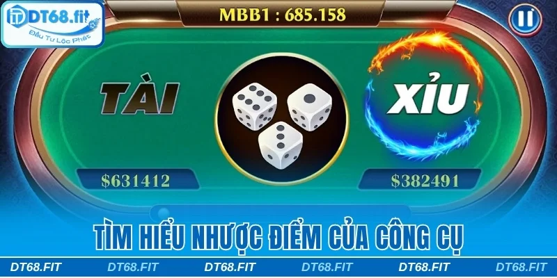 Tìm hiểu nhược điểm của công cụ
