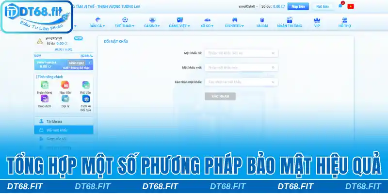 Tổng hợp một số phương pháp bảo mật hiệu quả nhất