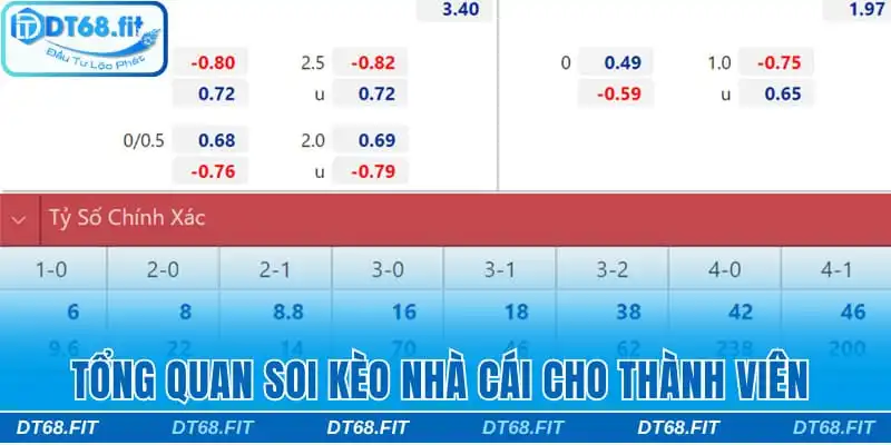 Tổng quan soi kèo nhà cái cho thành viên