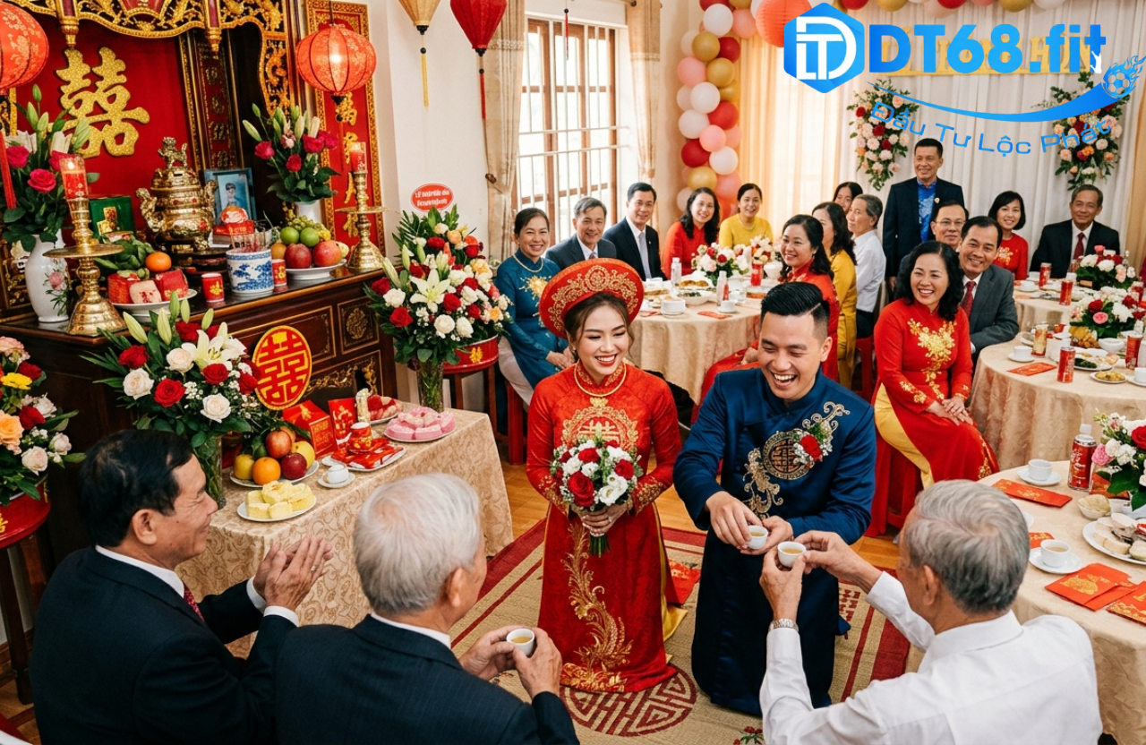 Giải mã giấc mơ thấy đám cưới đánh số mấy chính xác tại dt68