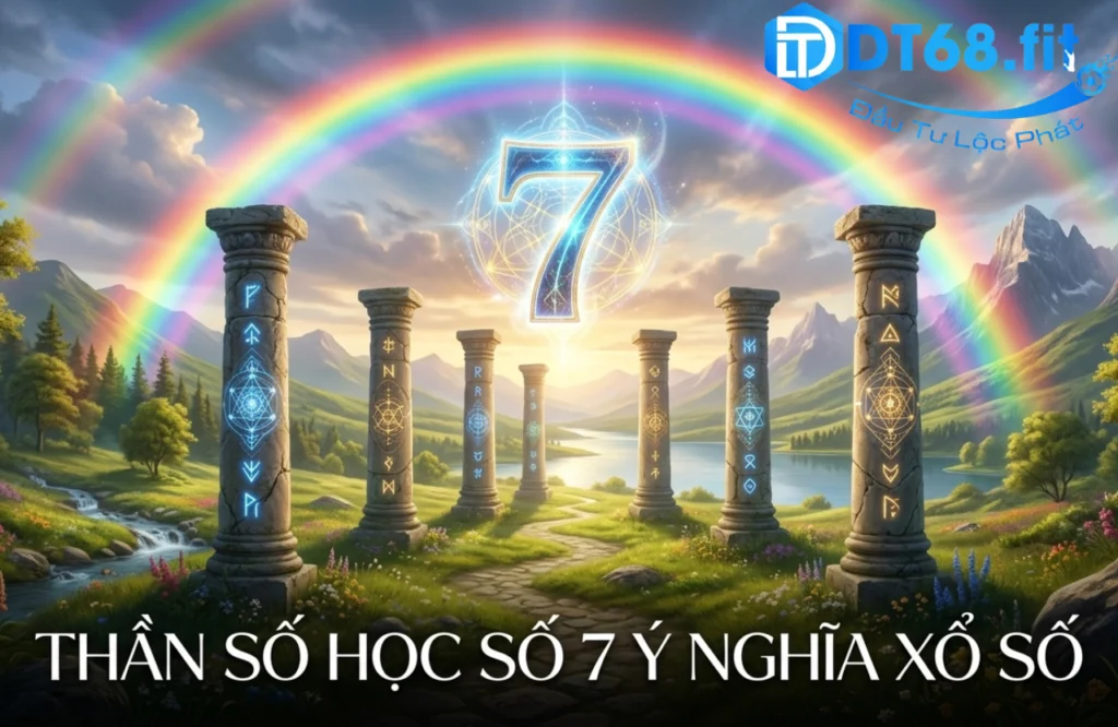 Ý nghĩa thần số học số 7 và các con số may mắn trong xổ số
